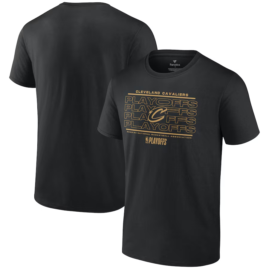 Men 2024 NBA Cleveland Cavaliers black Tshirts